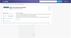 Desktop Screenshot of migro-tex.firmy.zumi.pl