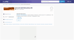 Desktop Screenshot of internet-cafe.firmy.zumi.pl