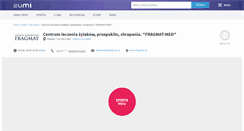 Desktop Screenshot of fragmat.firmy.zumi.pl